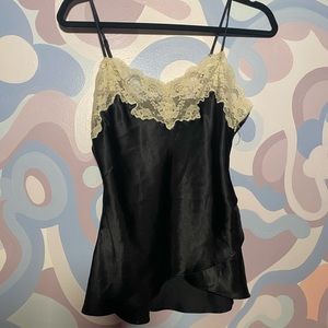 lace slip top